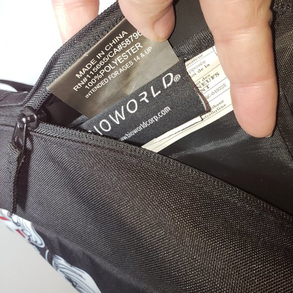 Hunter X Hunter Spencers Exclusive Backpack Character Front w/ Front Pocket NWT - Picture 7 of 7